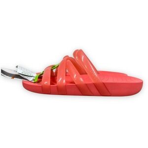 Crocs‎ Cross Splash Glossy Strappy Shoes Womens Size 10 Pink Slide Sandals